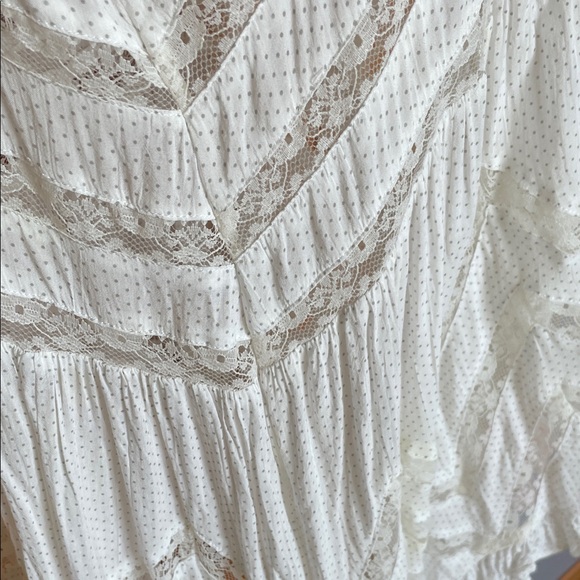 Elegant White Lace Slip Dress   Free People - Picture 6 of 7